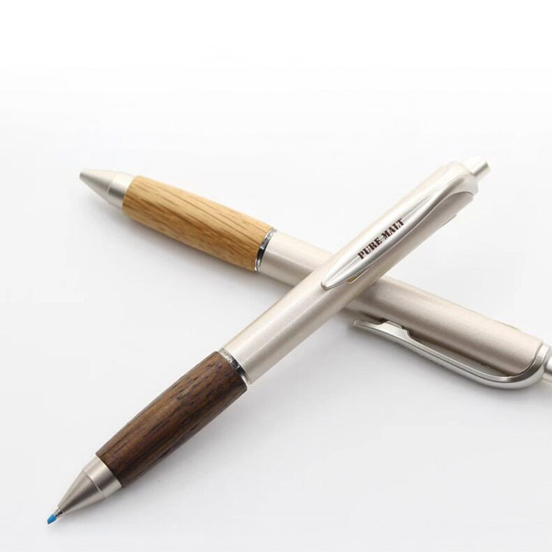 uni Pure Malt Oak Wood Grip Gel Pen 0.5mm Gel Pen