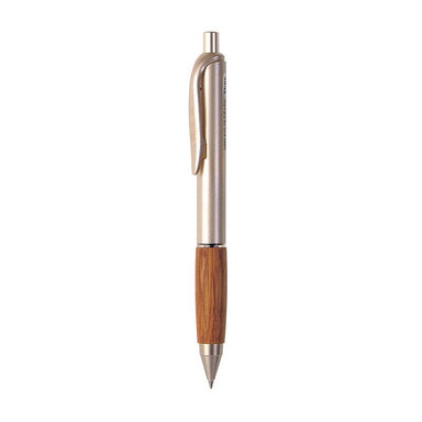 uni Pure Malt Oak Wood Grip Gel Pen 0.5mm Natural
