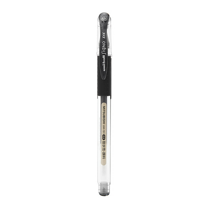 Uni-ball One UMR-05S Gel Pen Ink Refill - 0.5 mm - Black Ink
