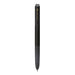 Black uni-ball Signo RT1 UMN-155 retractable gel pen with a black rubber grip