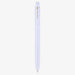 Frost blue pastel uni-ball Signo RT1 UMN-155 retractable gel pen with a solid-color barrel and black ink