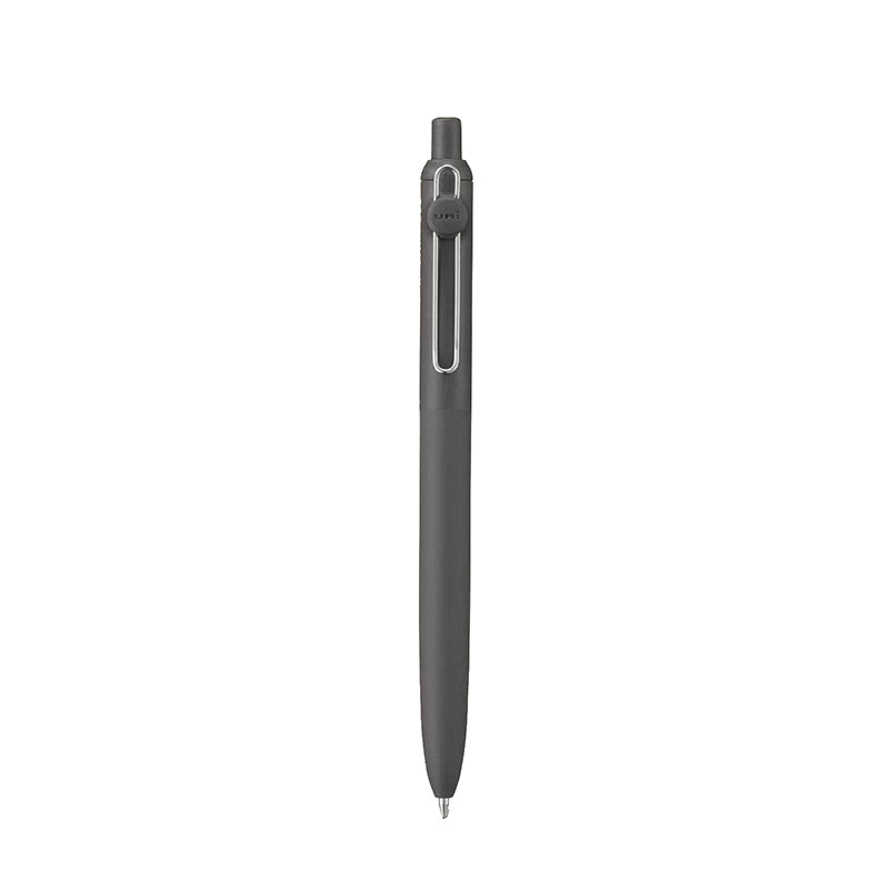 uniball ZENTO Basic Model Soft-Touch Water-Based Gel Pen & Refill 0.5mm Dark Grey