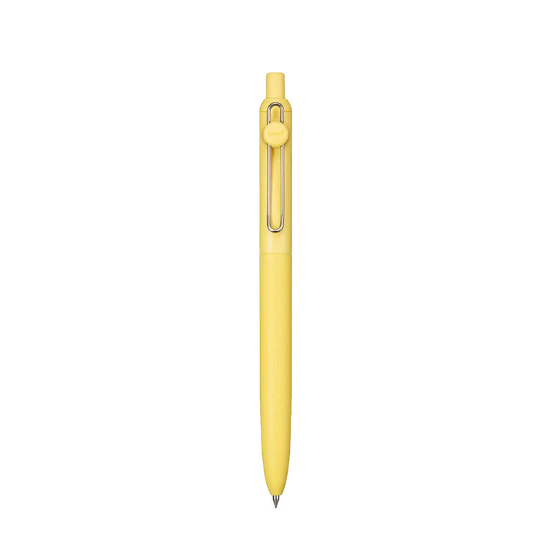 uniball ZENTO Basic Model Soft-Touch Water-Based Gel Pen & Refill 0.5mm Yellow