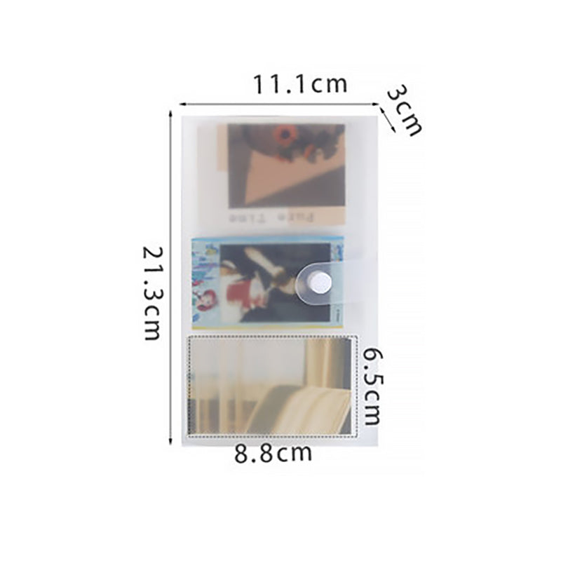 Transparent Polaroid Photo Album Instax Mini, Clear PVC Photo Album for  Polaroid Instax, 3 4 5 6 Inches Mini Photo Albums Business Card -   Israel