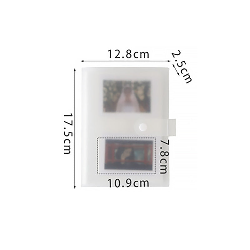 3-7 inch Portable Matte Photo Album, 4" for 80 Photos