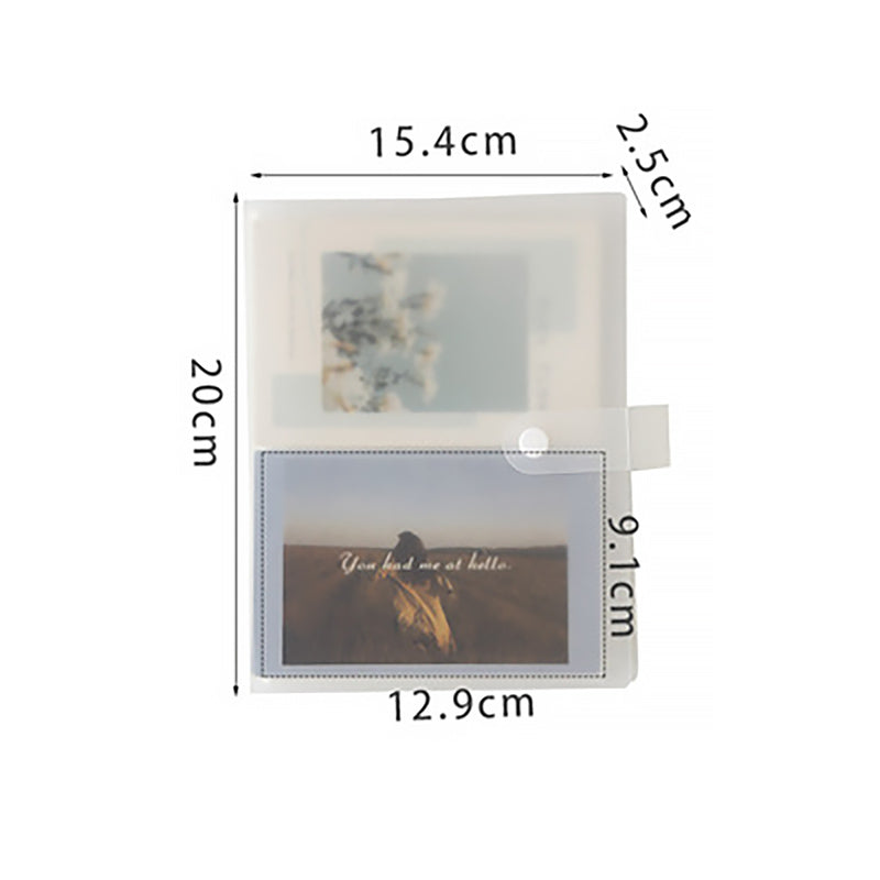 3-7 inch Portable Matte Photo Album, 5" for  160 Photos