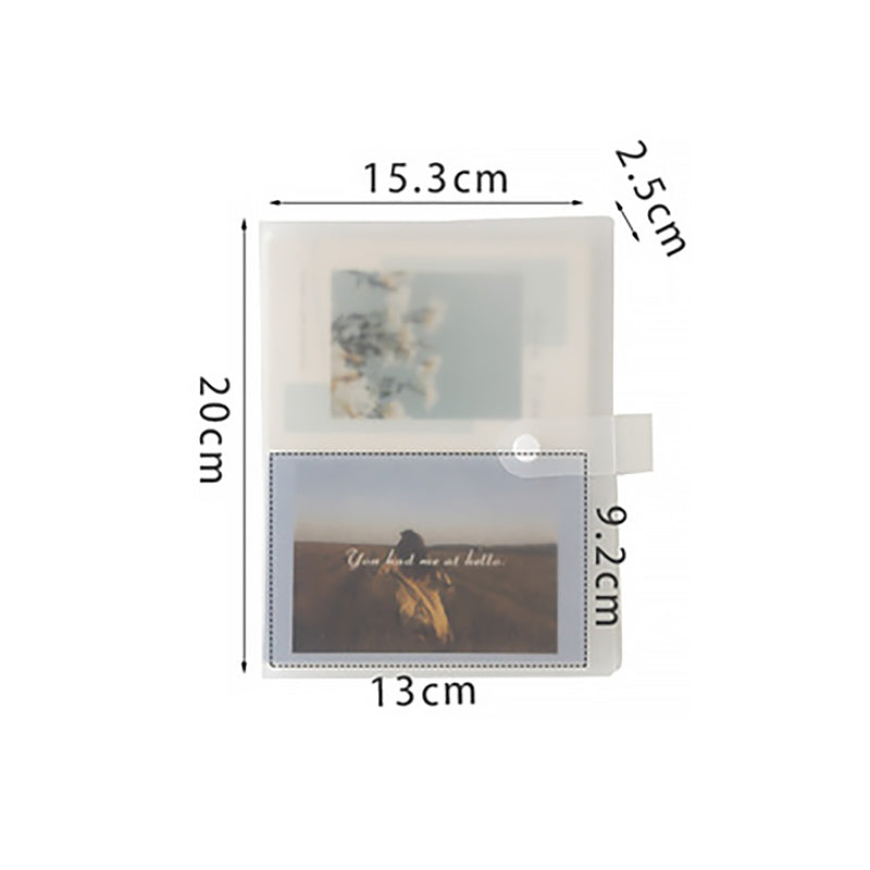 3-7 inch Portable Matte Photo Album, 5" for 80 Photos