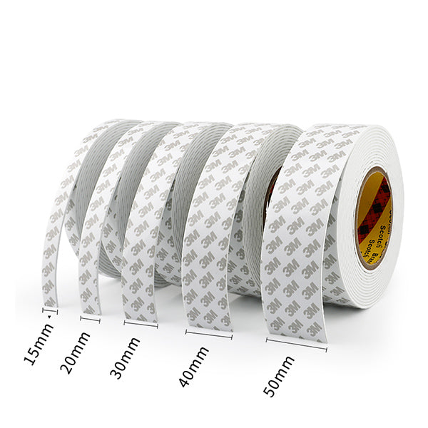 3M Double-Sided Mounting Foam Tape 10/15/20/25mm, 5M, 10mm