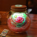 Rose Light Bottle, Pink Flower