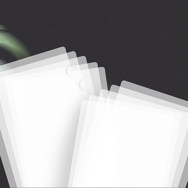 A4 Transparent Document Folder 10 / 20 Pack