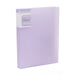 A5 Presentation Display Book Folder Set 20/40/60 Pockets, Purple / 40 Pockets