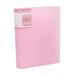 A5 Presentation Display Book Folder Set 20/40/60 Pockets, Pink / 60 Pockets