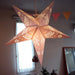 Advent Star Lamp Shade, Pattern 3