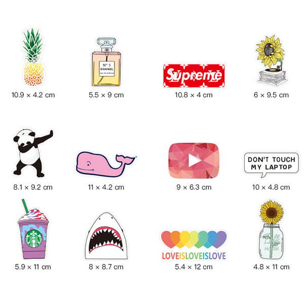 Carton Stickers Set — A Lot Mall