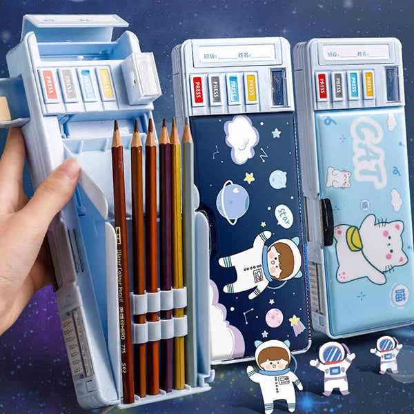 Cartoon Magnetic Pencil Case