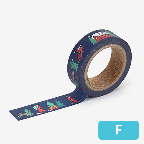 Christmas Decorative Washi Tape, F