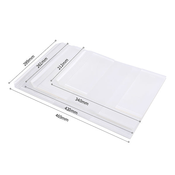 16K Waterproof Clear Textbook Cover, 5, 38 X 27 X 0 2cm, Note Book  Protector, Book Safe, Magazine Protectors for Collectors