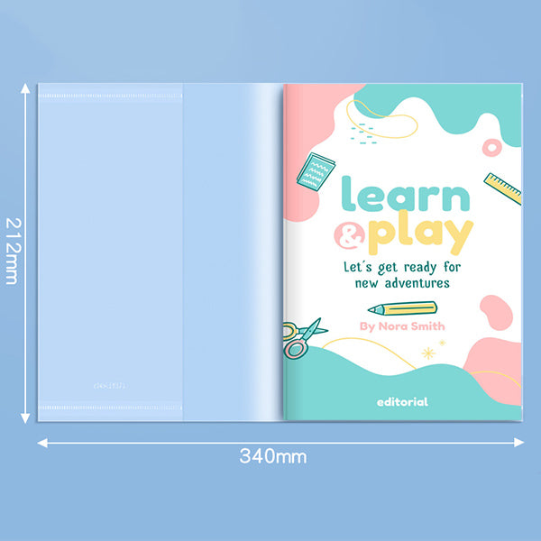 Clear Book Covers for Textbooks & Collectables
