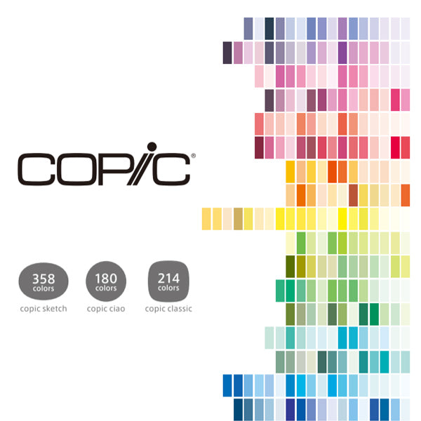 Copic Ciao Markers 12 Colors Set