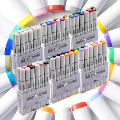 Copic Sketch Markers 12 Colors Set