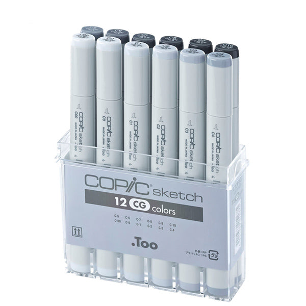 COPIC Set 12 marqueurs Manga Ciao Les Essentiels COPIC Set 12 marqueurs Manga Ciao Les Essentiels