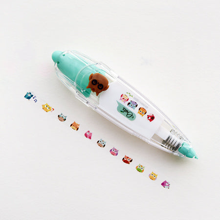 Correction Tape Decorative Sticker Pen, Owl🦉