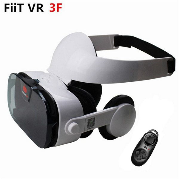 FIIT VR 3F Headset (with Remote Control), Headset with Black Media Remote🎚