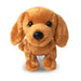Furry Puppy Plush Toy, D. Dachs Tan