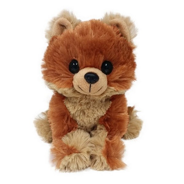 Furry Puppy Plush Toy, I. Pomeranian Brown