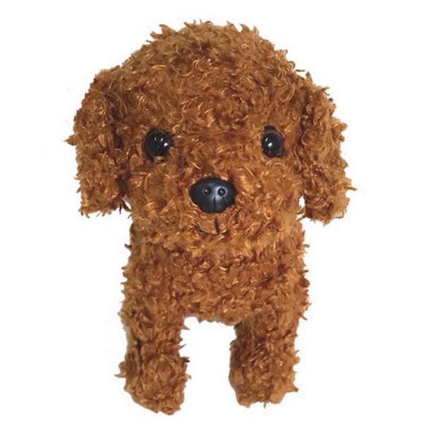 Furry Puppy Plush Toy, A. 🐩Poodle Red