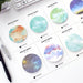 Galaxy Dream Sticky Notes Pack, Customized Combination 4 Sets (Leave a message at cart)