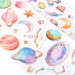 Galaxy & Unicorn Pastel Color Crystal Stickers