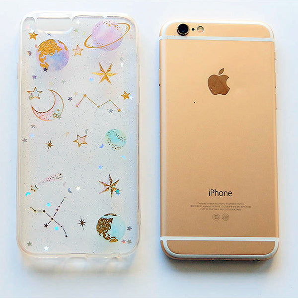 Galaxy & Unicorn Pastel Color Crystal Stickers — A Lot Mall