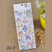 Galaxy & Unicorn Pastel Color Crystal Stickers, E