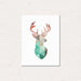 Geometric Canvas Art Print, 🦌 Deer / Small
