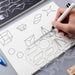 Geometric Stencils Ruler Measuring Tool for Mathematics — A Lot Mall