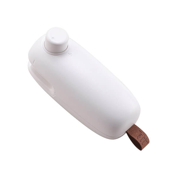 Heat Sealer &Cutter for Plastic Bag Portable 2-in-1, White