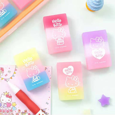 Hello Kitty Color Jelly Eraser 4 Pcs Set