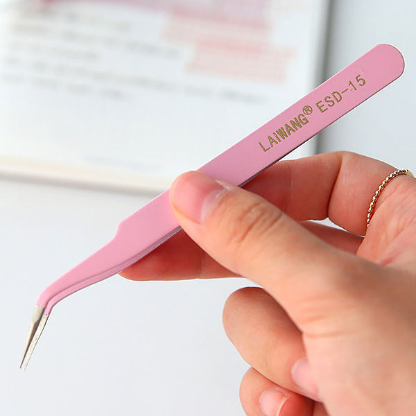 High Precision Curved and Pointed Tips Craft Tweezer