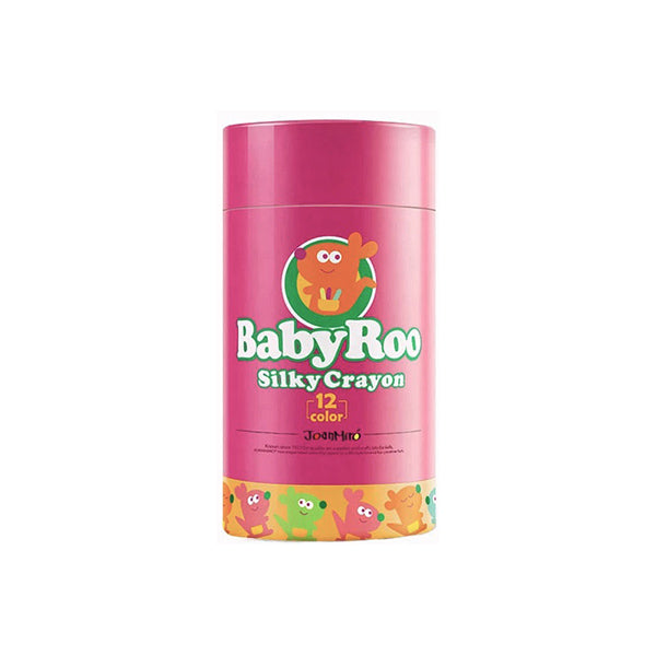 Baby Roo 24 Colours Silky Washable Crayons