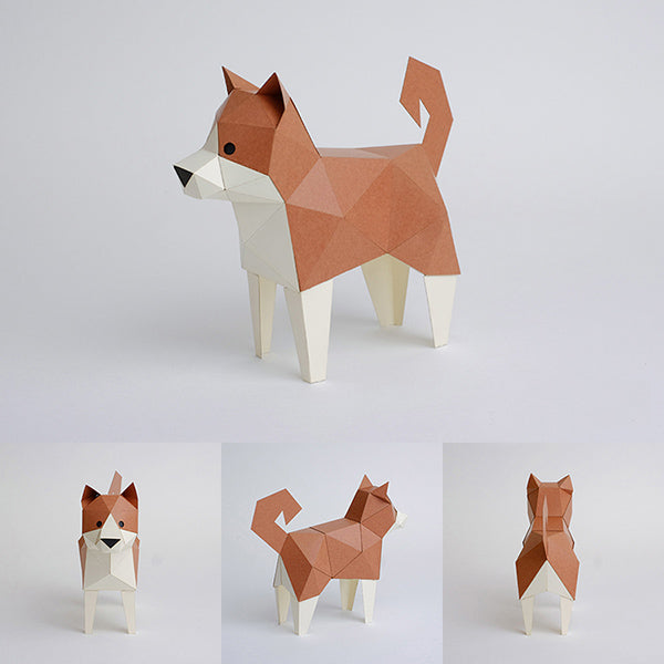 KAKUKAKU Tiny Papercraft Animal