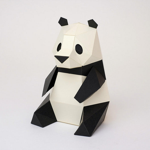 KAKUKAKU Tiny Papercraft Animal, Panda 🐼