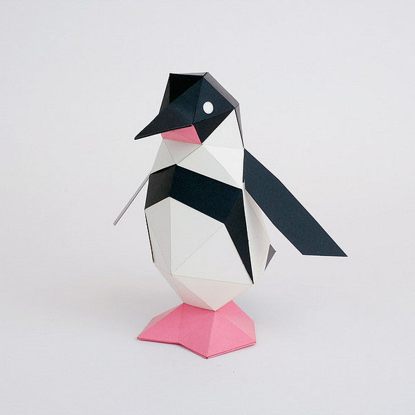 KAKUKAKU Tiny Papercraft Animal, Penguin 🐧