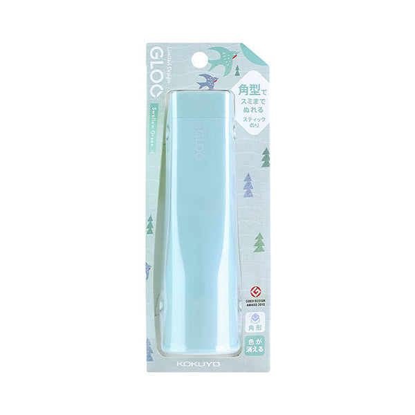 KOKUYO GLOO Glue Stick 3 Glue Types, Swallow Green / Large