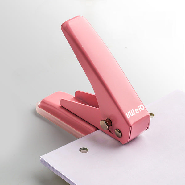 KW-triO One-Hole Paper Punch, Pastel Pink