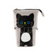 Kawaii Animal Stand-Up Foldable Pencil Case, 🐱Black Cat