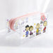 Kawaii Clear Transparent Pencil Pouch, Snoopy (Pattern 4)