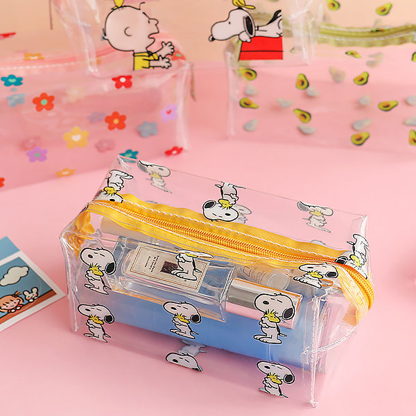Kawaii Clear Transparent Pencil Pouch — A Lot Mall