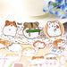 Kawaii Hamster Paper Stickers 45 Pcs