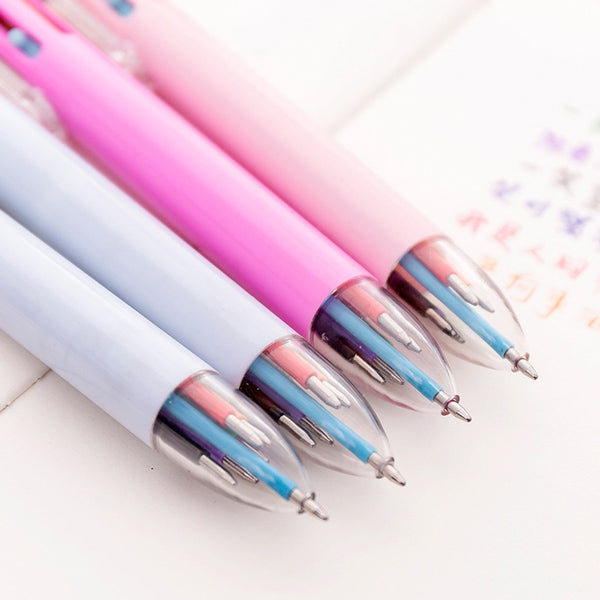Kawaii Writing Pens, Multicolored Pen, Ballpoint Pen